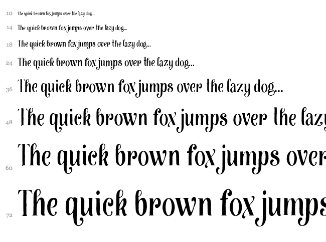 Afecta font waterfall